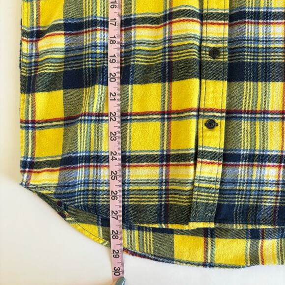 Via Penny Lane Reworked Apparel The Beatles Good Day Sunshine Yellow Flannel - Picture 7 of 9
